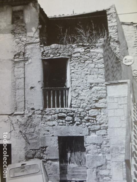 Documentos antiguos: BORJAS BLANCAS LERIDA ANTIGUO HUECOGRABADO - Foto 1