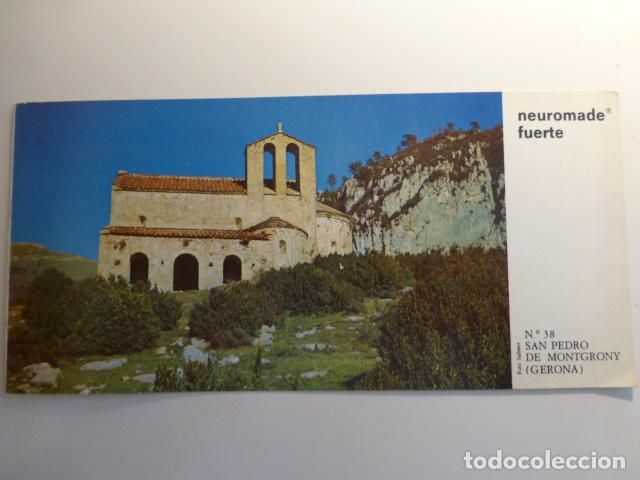 Documentos antiguos: SAN PEDRO DE MONGRONY GERONA PUBLICIDAD NEUROMADE FUERTE 21 X 10 CTMS