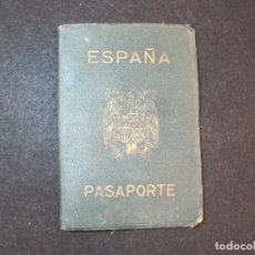 Documentos antiguos: ESPAÑA-PASAPORTE-CON MUCHOS SELLOS DE DIFERENTES LUGARES-VER FOTOS-(K-3045)