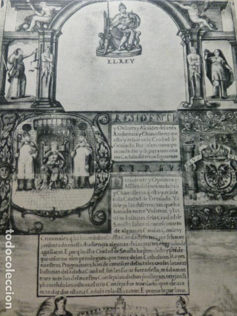 Old Documents: SEVILLA ARCHIVO MUNICIPAL HUECOGRABADO 1958