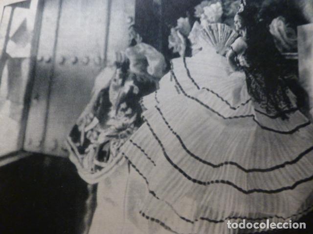 Documentos antigos: SEVILLA MU&Ntilde;ECAS HUECOGRABADO 1958