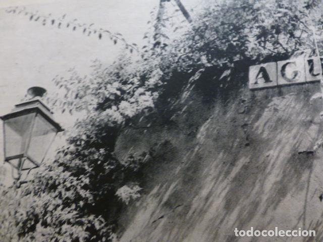 Documentos antiguos: SEVILLA DETALLE URBANO HUECOGRABADO 1958