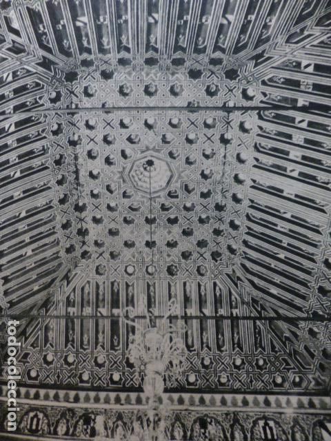 Documentos antigos: SEVILLA EL ALCAZAR REAL HUECOGRABADO 1958