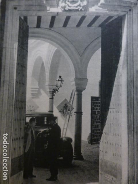 Old Documents: CARMONA SEVILLA ESCENA URBANA HUECOGRABADO 1958