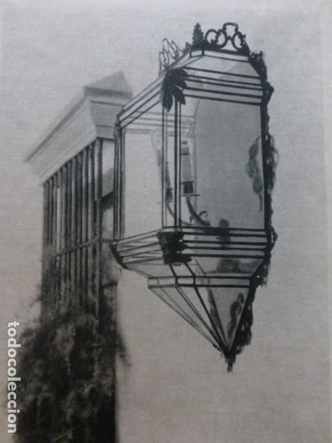 Documentos antiguos: CARMONA SEVILLA ESCENA URBANA HUECOGRABADO 1958