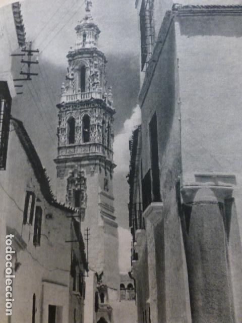 Documentos antiguos: ECIJA SEVILLA TORRE DE SAN JUAN HUECOGRABADO 1958