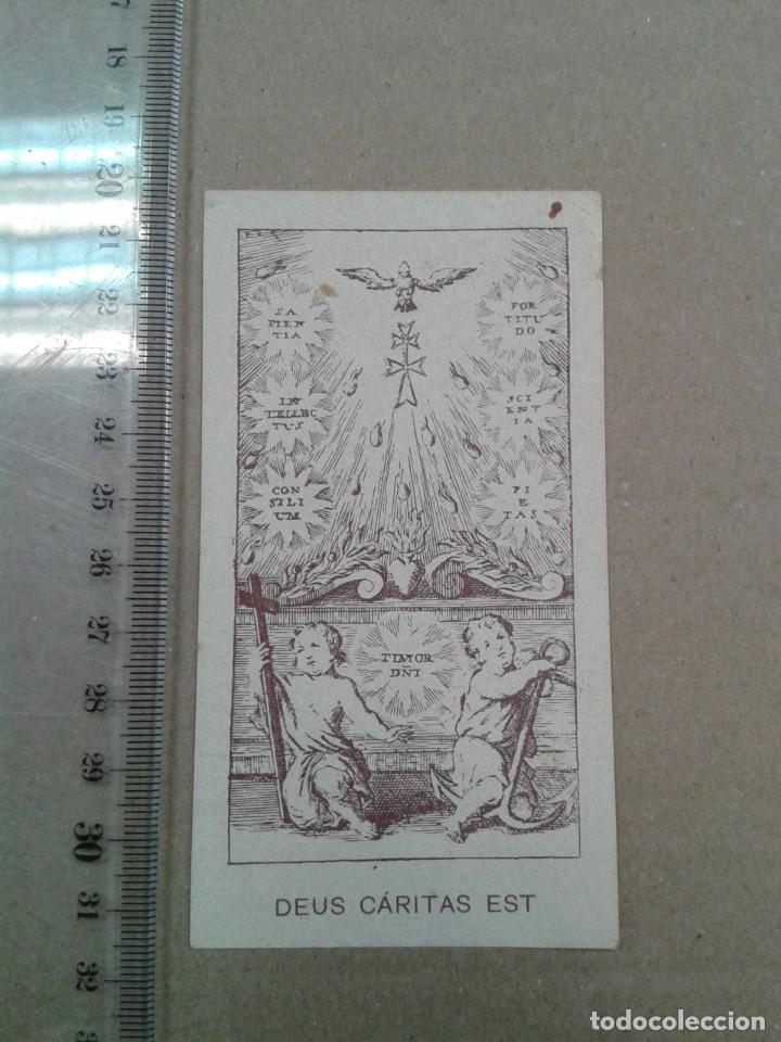 Documentos antiguos: ORACION DE NUESTRO GRAN PADRE SAN AGUSTIN AL ESPIRITU SANTO