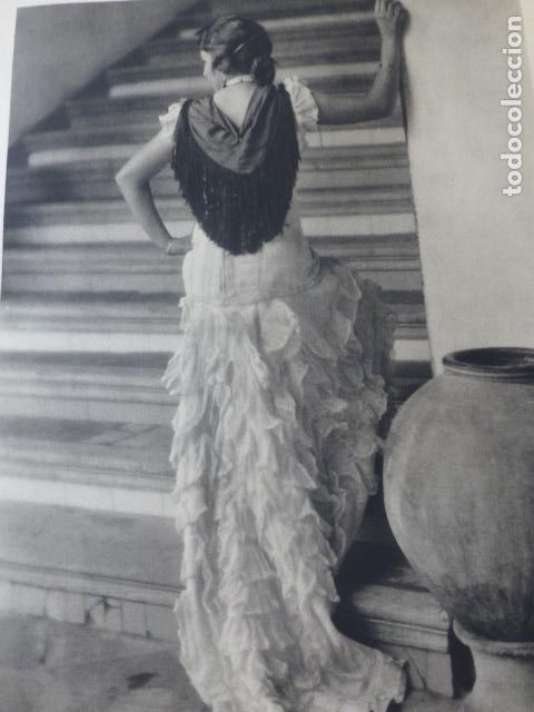 Documentos antigos: SEVILLA BAILADORA ANTIGUA LAMINA HUECOGRABADO A&Ntilde;OS 40