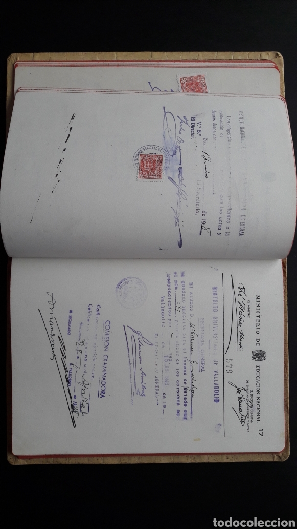 Documentos antiguos: Libro calificaci&oacute;n escolar a&ntilde;os 1941 al 1948. - Foto 6