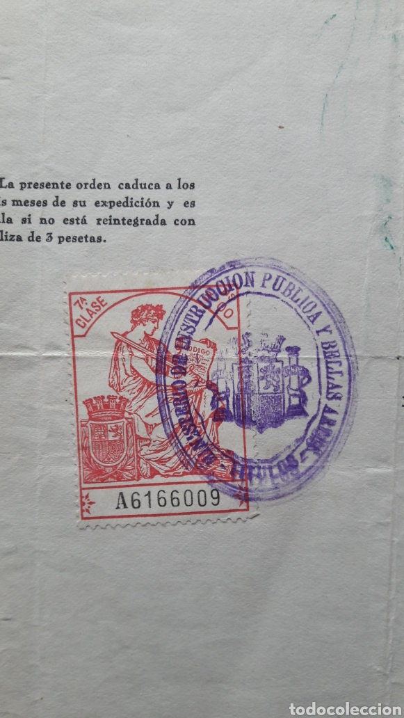 Documentos antiguos: Expedici&oacute;n titulo medicina. 1936. - Foto 2