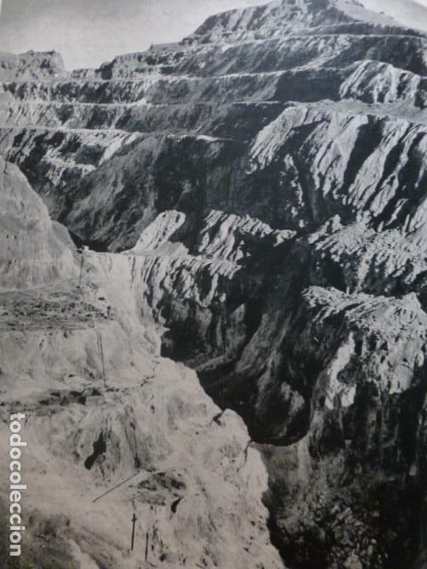 Alte Dokumente: RIO TINTO HUELVA MINAS LAMINA HUECOGRABADO A&Ntilde;OS 50