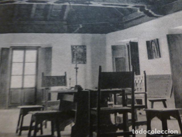 Alte Dokumente: LA RABIDA HUELVA MONASTERIO LAMINA HUECOGRABADO A&Ntilde;OS 50