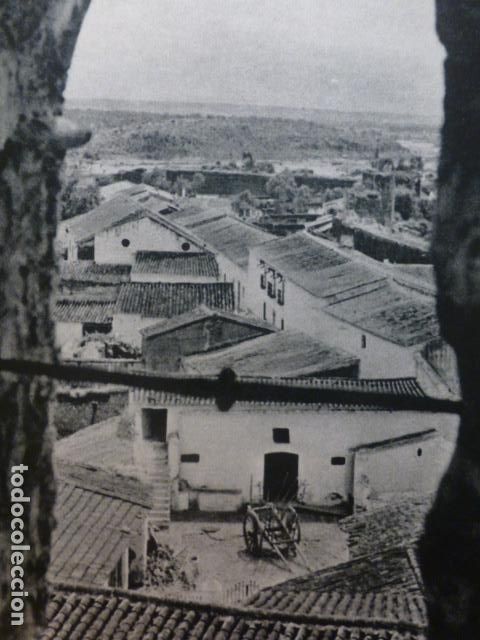 Documentos antigos: NIEBLA HUELVA DETALLE URBANO LAMINA HUECOGRABADO A&Ntilde;OS 50