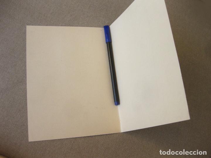 Documentos antiguos: CARPETILLA EN BLANCO DEL RESTAURANTE COMMODORE. CARLOS SAEZ DE TEJADA - Foto 2