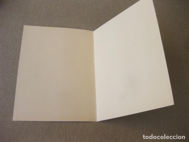 Documentos antiguos: CARPETILLA EN BLANCO DEL RESTAURANTE COMMODORE. CARLOS SAEZ DE TEJADA - Foto 2