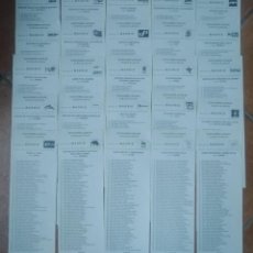Documentos antiguos: LOTE 25 PAPELETAS ELECCIONES LOCALES 2011. MADRID. Lote 275186128