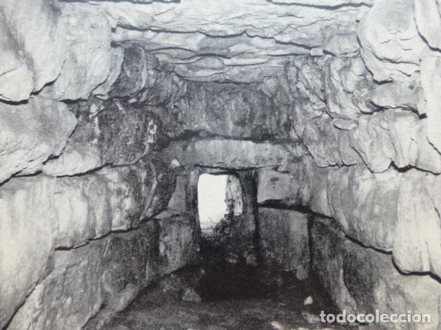 Documenti antichi: NAVETA DE RAFAL RUBI MENORCA ANTIGUO HUECOGRABADO