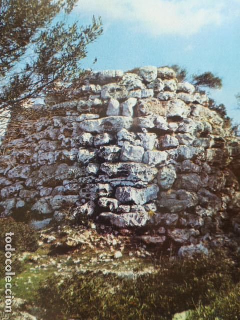 Documentos antiguos: TORRE VELLA MENORCA TALAYOT ANTIGUO HUECOGRABADO