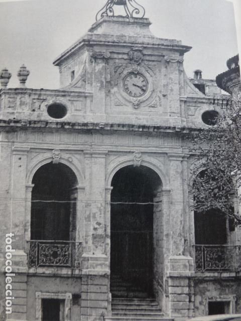 Old Documents: MAHON MENORCA CASAS CONSISTORIALES ANTIGUO HUECOGRABADO