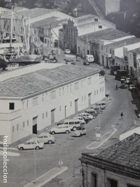 Documentos antiguos: MAHON MENORCA EL PUERTO ANTIGUO HUECOGRABADO