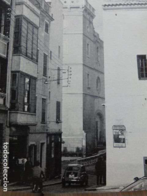 Documentos antiguos: MAHON MENORCA CALLE DE HANNOVER ANTIGUO HUECOGRABADO