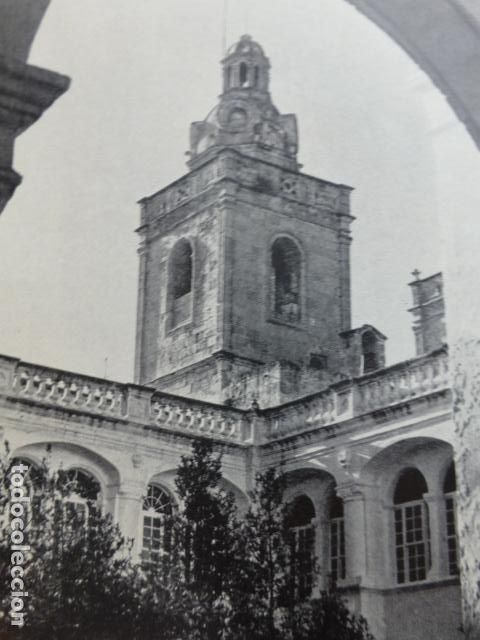 Documentos antiguos: CIUDADELA MENORCA CLAUSTRO DEL SOCOS ANTIGUO HUECOGRABADO