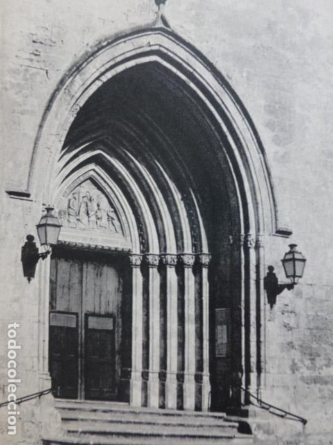 Alte Dokumente: CIUDADELA MENORCA CATEDRAL PUERTA DE LA LUZ ANTIGUO HUECOGRABADO