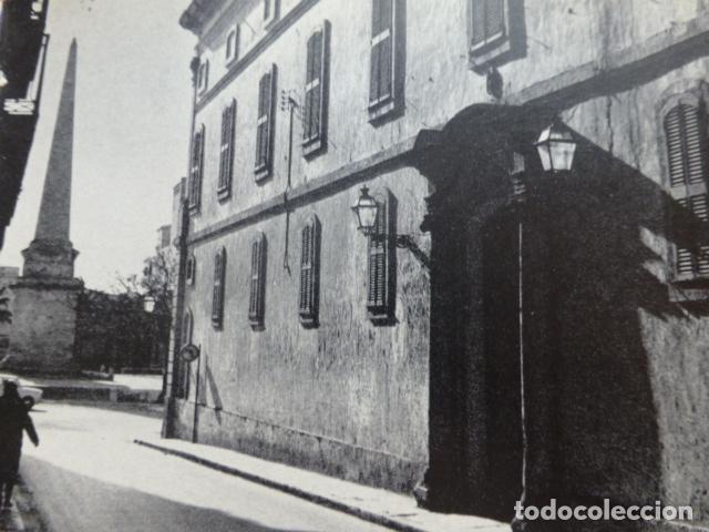 Old Documents: CIUDADELA MENORCA PALACIO DE TORRE SAURA ANTIGUO HUECOGRABADO