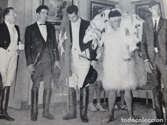 Alte Dokumente: CIUDADELA MENORCA FIESTAS DE SAN JUAN ANTIGUO HUECOGRABADO