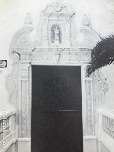 Alte Dokumente: ALAYOR MENORCA IGLESIA DE SAN DIEGO ANTIGUO HUECOGRABADO