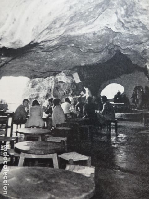 Documentos antiguos: ALAYOR MENORCA COVA D&acute;EN XOROI ANTIGUO HUECOGRABADO