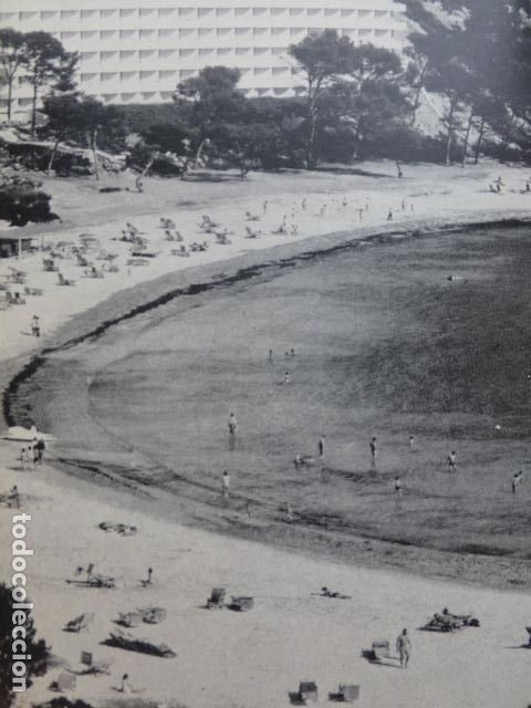 Documenti antichi: MENORCA PLAYA DE SANTA GALDANA ANTIGUO HUECOGRABADO