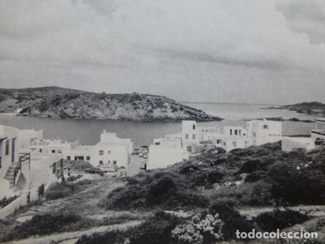 Documentos antiguos: MENORCA PLAYA DEL GRAO ANTIGUO HUECOGRABADO - Foto 1