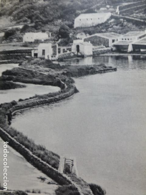 Documentos antiguos: MENORCA SALINAS ANTIGUO HUECOGRABADO - Foto 1