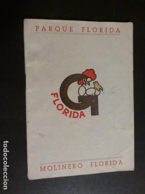 Documentos antigos: MADRID PARQUE FLORIDA ESPETACULOS FOLLETO CANCIONERO