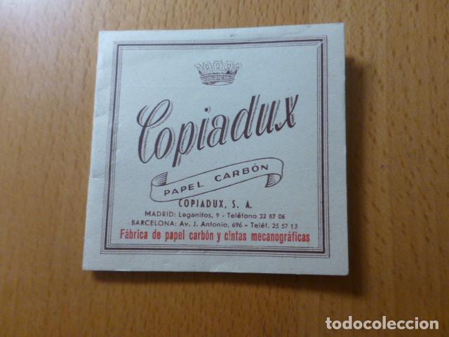 Old Documents: PAPEL CARBON COPIADUX