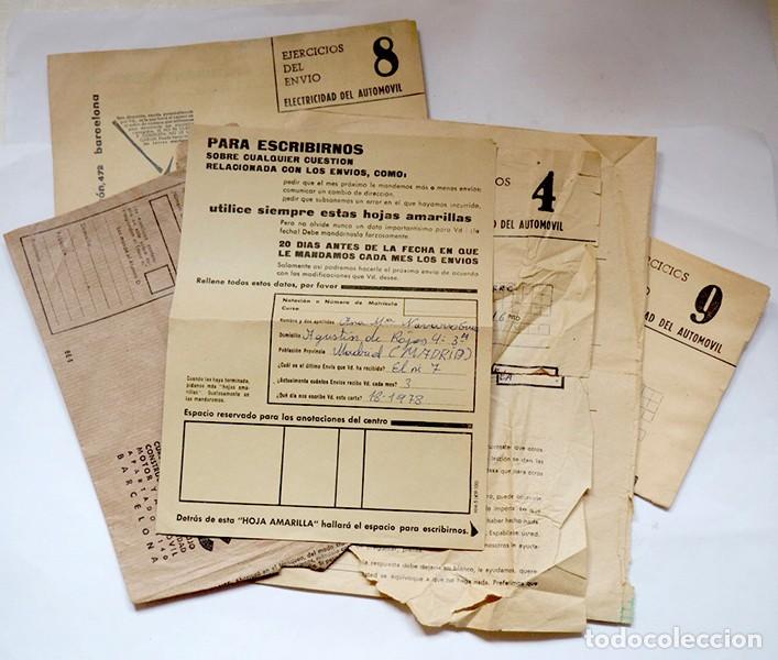 Documentos antiguos: CEAC. Ejercicios de los env&iacute;os 4, 8 y 9 del curso Electricidad del autom&oacute;vil - Foto 2