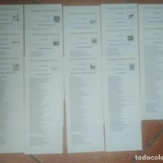 Documentos antiguos: LOTE 14 PAPELETAS ELECCIONES PARLAMENTO EUROPEO 2004. Lote 276994733