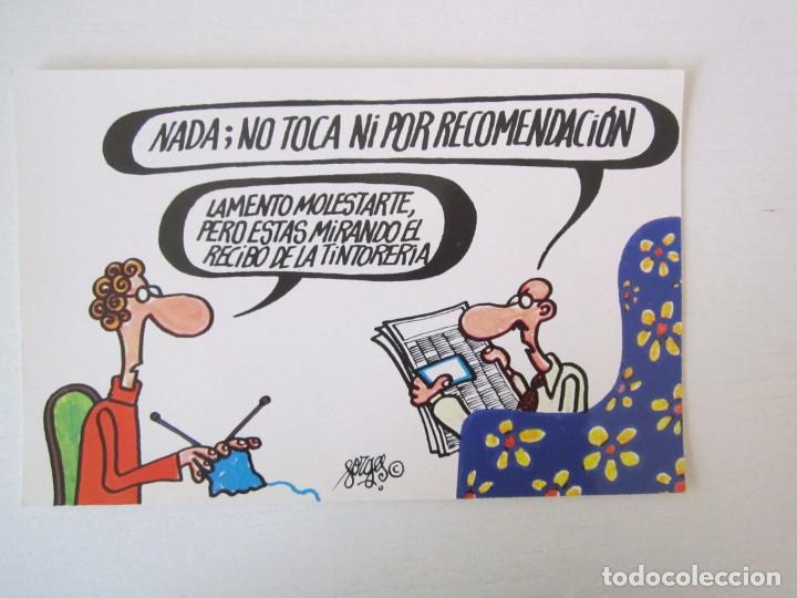 Alte Dokumente: (8)POSTAL COMICA DE FORGES