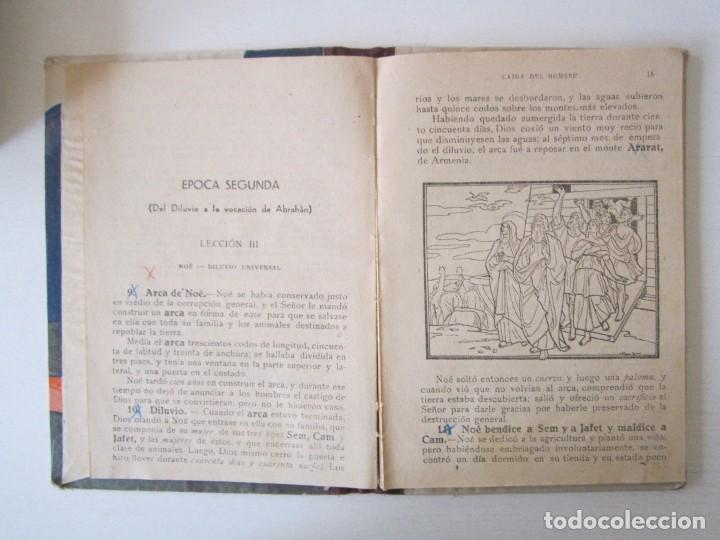 Documentos antiguos: LIBRO LA HISTORIA SAGRADA MUY ANTIGUO - Foto 2