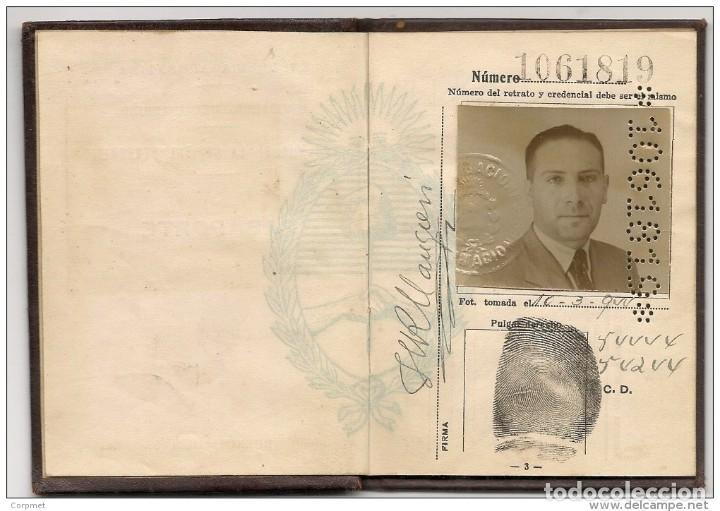 Old Documents: PASAPORTE 1944 ARGENTINA - BRASIL VISAS