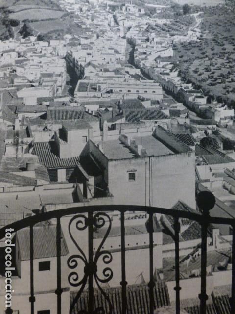 Old Documents: ARCOS DE LA FRONTERA CADIZ ANTIGUA LAMINA HUECOGRABADO A&Ntilde;OS 50