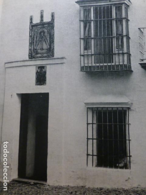 Documentos antigos: ARCOS DE LA FRONTERA CADIZ ANTIGUA LAMINA HUECOGRABADO A&Ntilde;OS 50