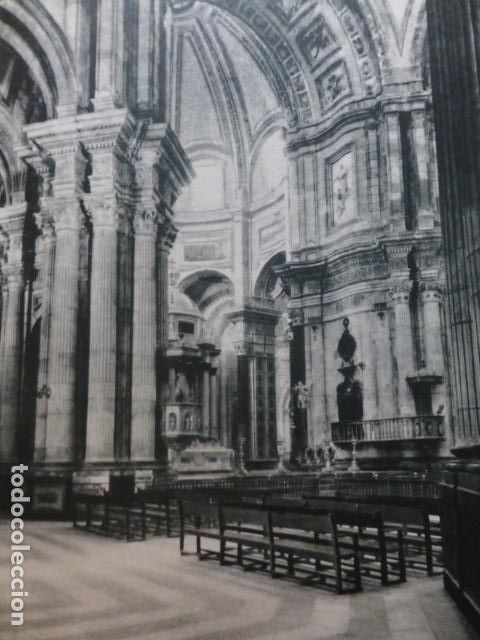 Old Documents: CADIZ ANTIGUA LAMINA HUECOGRABADO A&Ntilde;OS 50