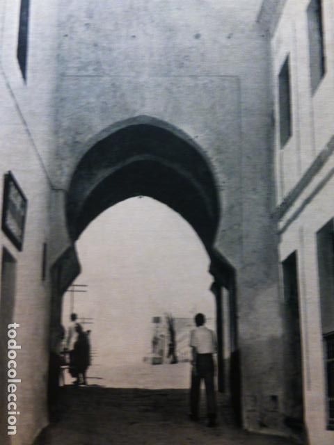 Old Documents: TARIFA CADIZ ANTIGUA LAMINA HUECOGRABADO A&Ntilde;OS 50