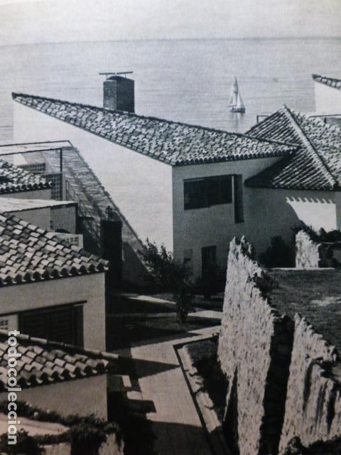 Documentos antigos: ESTEPONA MALAGA ANTIGUA LAMINA HUECOGRABADO A&Ntilde;OS 50