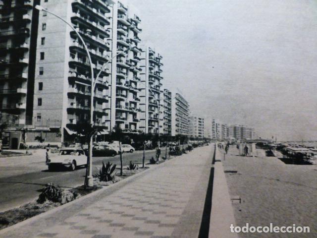 Alte Dokumente: FUENGIROLA MALAGA ANTIGUA LAMINA HUECOGRABADO A&Ntilde;OS 50