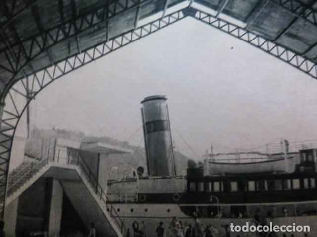 Alte Dokumente: MALAGA ANTIGUA LAMINA HUECOGRABADO A&Ntilde;OS 50