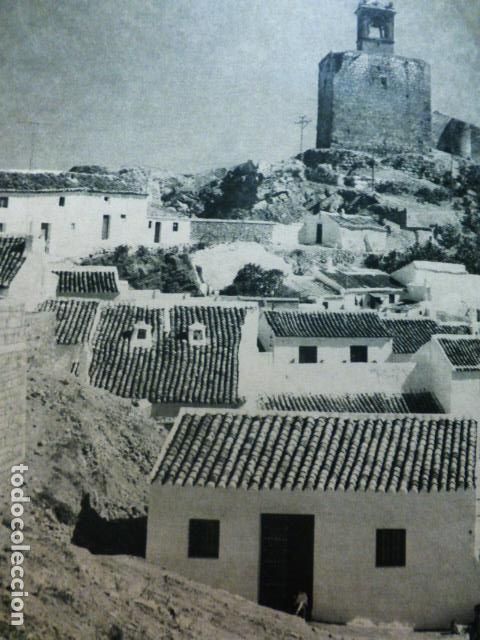 Alte Dokumente: ANTEQUERA MALAGA ANTIGUA LAMINA HUECOGRABADO A&Ntilde;OS 50