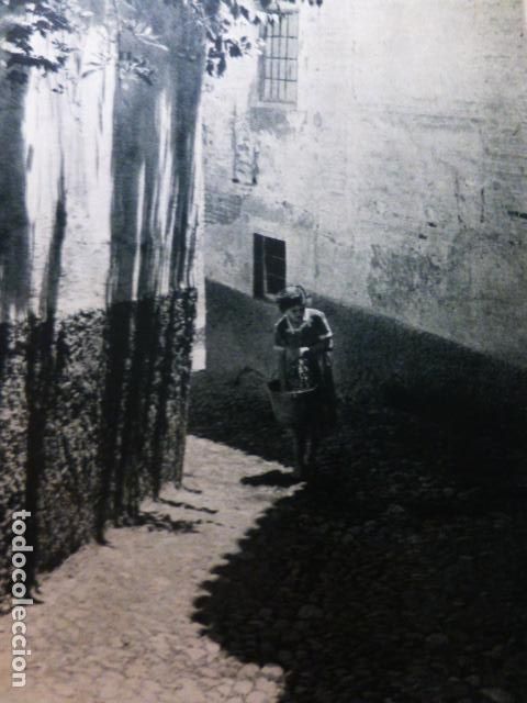 Documenti antichi: GRANADA ANTIGUA LAMINA HUECOGRABADO A&Ntilde;OS 50